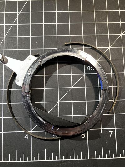 Bronica S2 bellows screw replacements and converting a S2 bellows to work with an EC