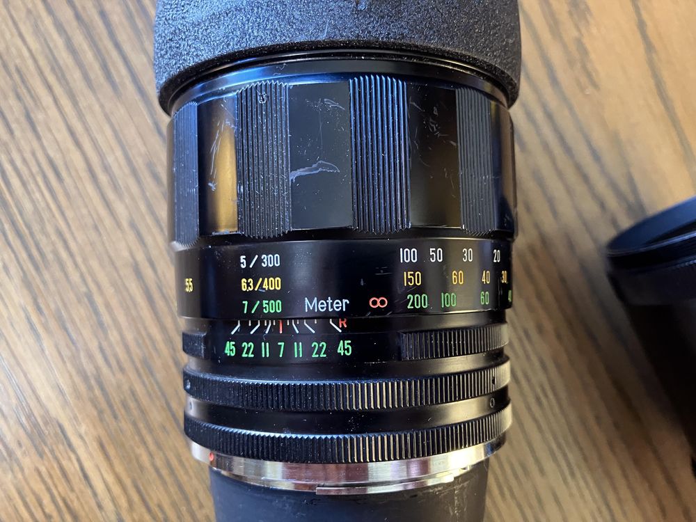 Bronica S2a Telephoto madness: the Komura 500mm f/7 (or with teleconverter, 1 meter f/14!)