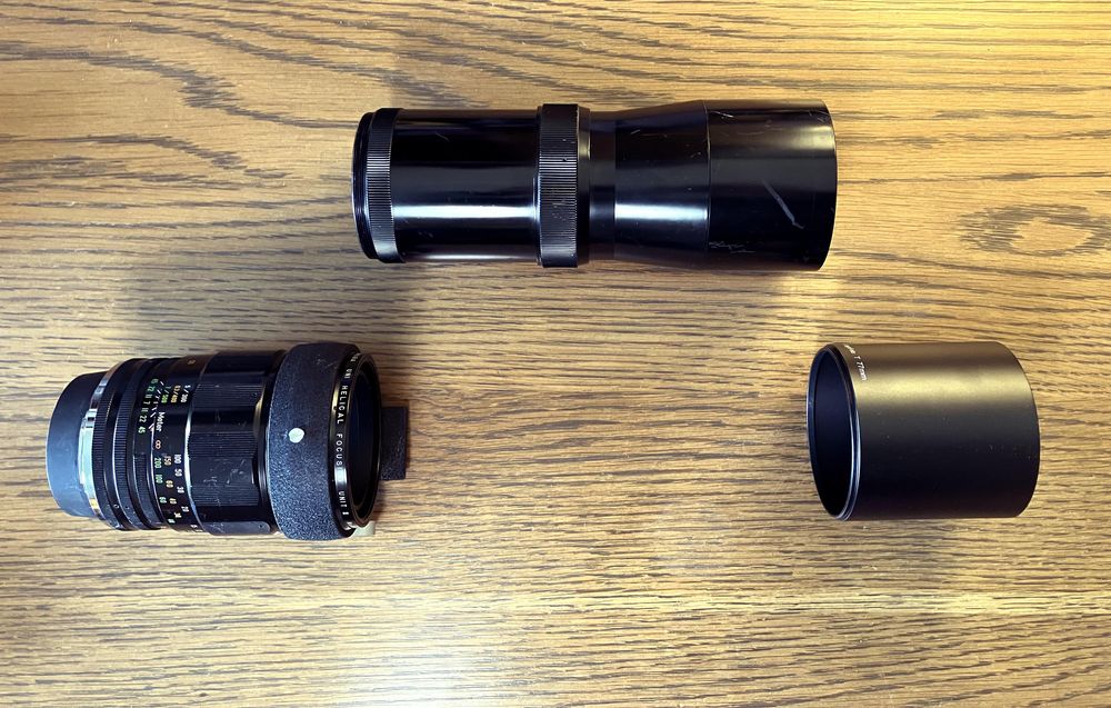 Bronica S2a Telephoto madness: the Komura 500mm f/7 (or with teleconverter, 1 meter f/14!)