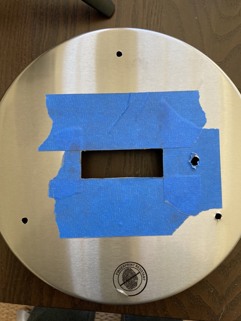 Lid cut